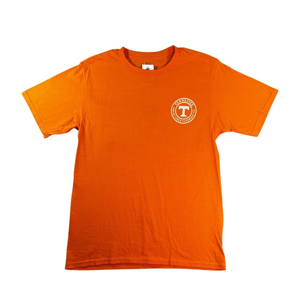 Great State Clothing Co Tennessee Big Orange Country Tri-Star T-Shirt Small NEW